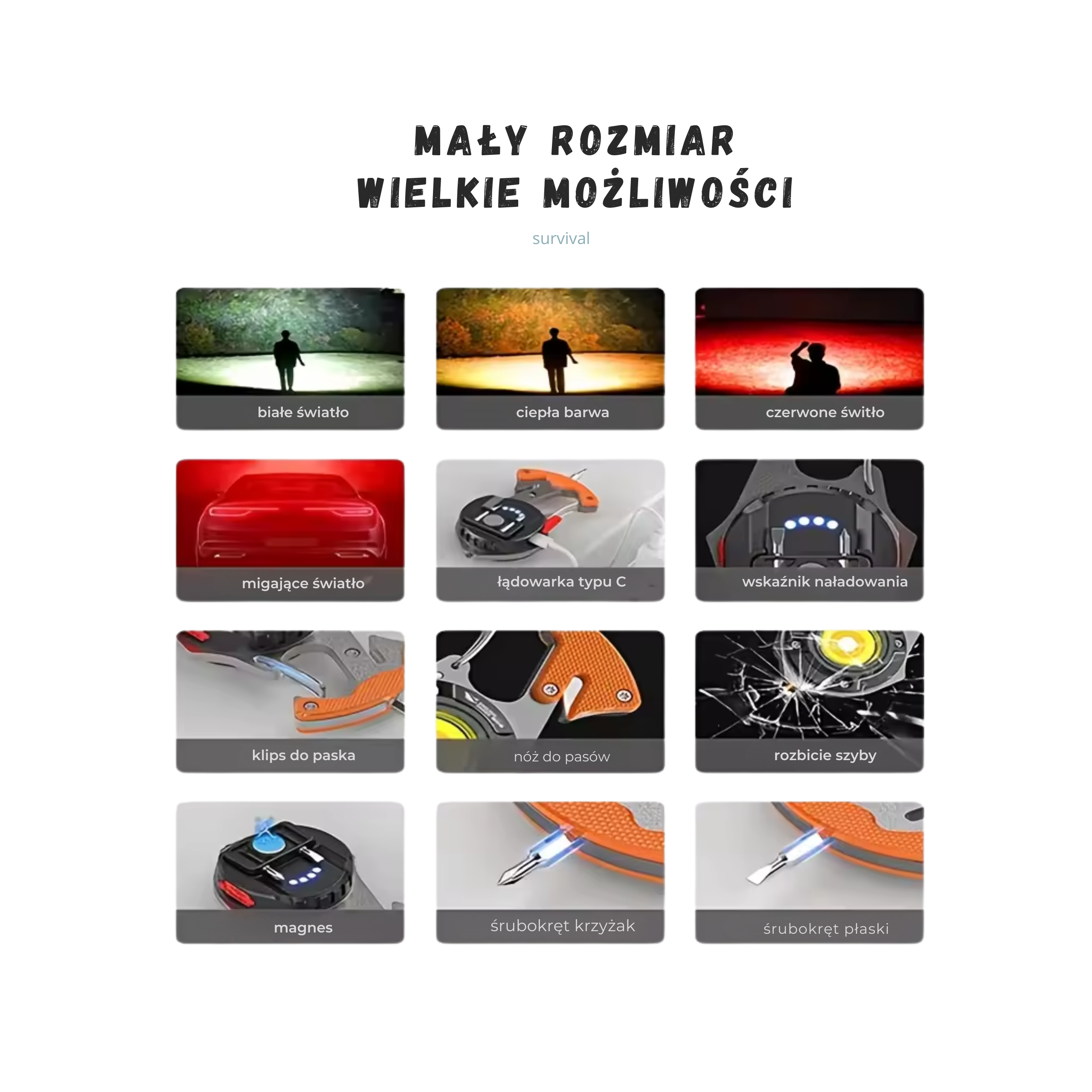 Mały rozmiar Wielki możliwości